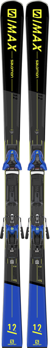 Горные лыжи Salomon E S/Max 12 + крепления Z12 GW F8 (2021)