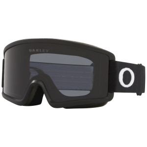 Горнолыжная маска Oakley Target Line S / dark grey Lenses / matte black Strap 