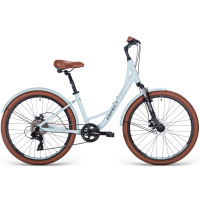 Велосипед Aspect Citylife 26" голубой рама: M (18") (2025)