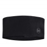 Повязка Buff Thermonet Headband solid black - Повязка Buff Thermonet Headband solid black