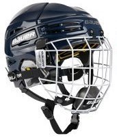 Шлем с маской Bauer Re-Akt 100 Combo YTH Navy (1045725)