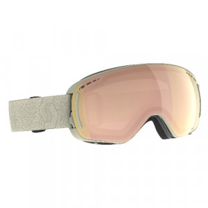 Маска Scott LCG Compact Goggle light beige/enhancer rose chrome 