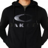 Толстовка мужская Oakley Bark FZ Hoodie Blackout (2021) - Толстовка мужская Oakley Bark FZ Hoodie Blackout (2021)