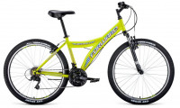 Велосипед Forward Dakota 26 1.0 ярко-зеленый/белый (2021)