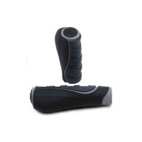 Ручки на руль AUTHOR 8-33551011 AGR Ergo 2 102мм Blk резин. эргон. 2-х компон+гель (100) черно-серые