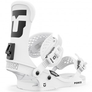 Крепления для сноуборда Union Force Classic team logo white (2024) 