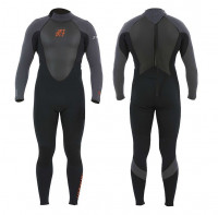 Гидрокостюм детский длинный Jetpilot Flight Youth 3/2mm Fullsuit Charcoal (2020)