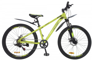 Велосипед Nameless S6100D 26&quot; желтый/черный рама: 13.5&quot; (2025) 