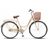Велосипед Stels Legenda-370 28" VC Z010 с корзиной рама: 20" светло-бежевый (2025) Велосипед Stels Legenda-370 28" VC Z010 с корзиной рама: 20" светло-бежевый (2025)