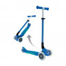 Трехколесный самокат Globber Elite Lights синий - Трехколесный самокат Globber Elite Lights синий