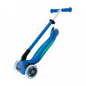 Трехколесный самокат Globber Elite Lights синий - Трехколесный самокат Globber Elite Lights синий