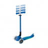 Трехколесный самокат Globber Elite Lights синий - Трехколесный самокат Globber Elite Lights синий