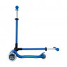 Трехколесный самокат Globber Elite Lights синий - Трехколесный самокат Globber Elite Lights синий