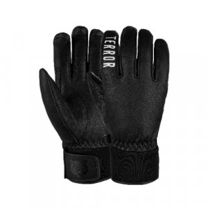 Перчатки Terror Leather Gloves black 