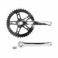 Шатуны 1/2"х1/8" 40 зуб. 152мм SOBAB-RS WHEELTOP "под ромб" стальные хромированные