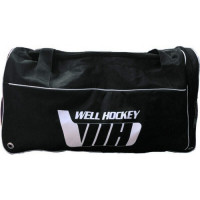 Баул хоккейный на колёсах Well Hockey, 1 карман (38") Black