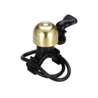 Звонок Nuvo N+1 B721BPQ 6-635855, мини D=23 мм, сильный звук, латунь, золотистый