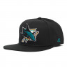 Бейсболка Atributika&Club NHL San Jose Sharks Snapback черная (58 см) 31088 - Бейсболка Atributika&Club NHL San Jose Sharks Snapback черная (58 см) 31088