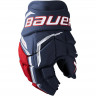 Перчатки Bauer Supreme F50 Pro S26 JR navy/red/white (1067168) - Перчатки Bauer Supreme F50 Pro S26 JR navy/red/white (1067168)