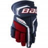 Перчатки Bauer Supreme F50 Pro S26 JR navy/red/white (1067168) - Перчатки Bauer Supreme F50 Pro S26 JR navy/red/white (1067168)