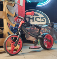 Беговел Globber Go Bike Duo черно-красный (демо-образец)