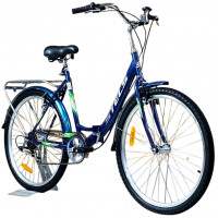 Велосипед Stels Pilot-850 V 26" Z012 (м) темно-синий рама: 19" (2024)