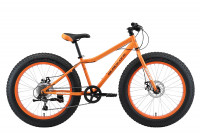 Велосипед Black One Monster 24 D оранжевый/серый (2021)