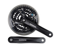 Система Shimano Acera, M361, 170мм, Кв, 48/38/28T, защ, черн