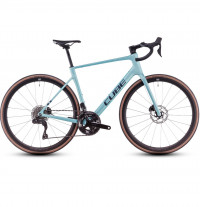 Велосипед Cube Attain C:62 SLX 28" lagoon´n´black рама: 58 см (2025)