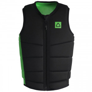 Спасательный жилет мужской Follow Corp Impact Vest black/green 