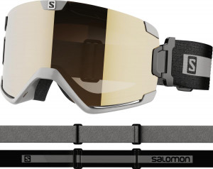 Маска Salomon Cosmic Access grey/univ gold (2021) 