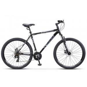 Велосипед Stels Navigator-700 MD 27.5&quot; F020 черный матовый рама: 19&quot; (2023) 