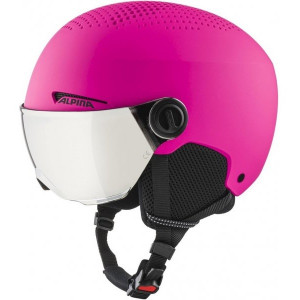 Шлем Alpina Zupo Visor q-lite pink matt 