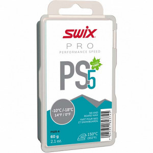 Парафин Swix PS5 Turquoise, 60 г 