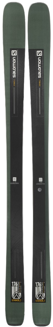 Горные лыжи Salomon Stance 90 Dark Green/Black (2021)
