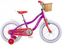 Велосипед Schwinn ELM 16" фиолетовый/белый (2022)