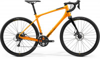 Велосипед Merida Silex 200 28 Orange/Black Рама: XS (44cm) (2022)