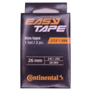 Ободная лента Continental Easy Tape Rim Strip (до 116 PSI), чёрная, 26 - 584, 2 шт. 