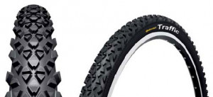 Покрышка Continental Traffic II 2.1, 26 x 2.1, (54-559), Sport – 3/84 TPI 