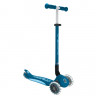Трехколесный самокат Globber Elite Lights темно-синий - Трехколесный самокат Globber Elite Lights темно-синий
