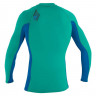 Гидромайка детская длинный рукав O'Neill YOUTH PREMIUM SKINS L/S RASH GUARD teal/blue S20 (4174 GM6) - Гидромайка детская длинный рукав O'Neill YOUTH PREMIUM SKINS L/S RASH GUARD teal/blue S20 (4174 GM6)