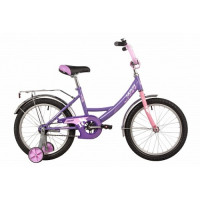 Велосипед Novatrack Vector 18" фиолетовый (2022)