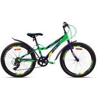 Велосипед Aist Rocky Junior 1.0 24" черный рама: OS (2026)