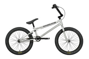 Велосипед Stark Madness BMX 4 серебристый/черный (2021) 