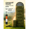 Спальный мешок с подголовником Tanvolt Simple камуфляж/серый - Спальный мешок с подголовником Tanvolt Simple камуфляж/серый