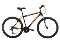 Велосипед Black One Onix 26 черный/серый/оранжевый (2022)