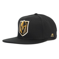 Бейсболка NHL Vegas Golden Knights Snapback черная (58 см)