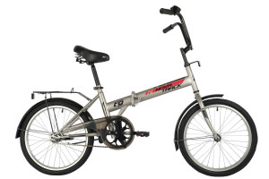 Велосипед NOVATRACK TG30, складной, 20&quot; серый (2021) 