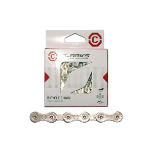 Цепь CLARKS 3-131 .C9 1/2"x11/128" 116зв. хромир. покрыт. с замком в коробке 9скор. 