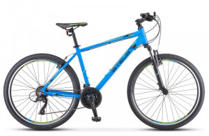 Велосипед Stels Navigator-590 V 26&quot; K010 синий/салатовый (2021) 